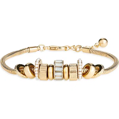 Nordstrom Rack Floating Disc Bracelet In Gold