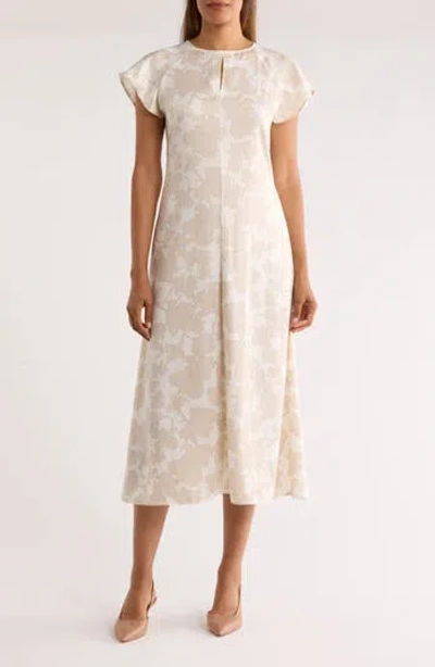 Nordstrom Rack Flutter Sleeve Keyhole Dress