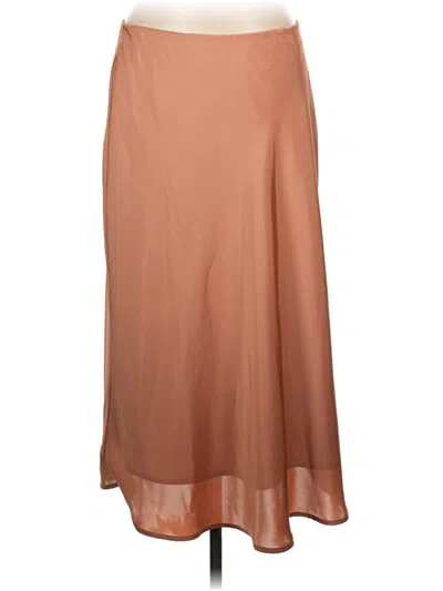 Pre-owned Nordstrom Rack Formal Skirt In Tan