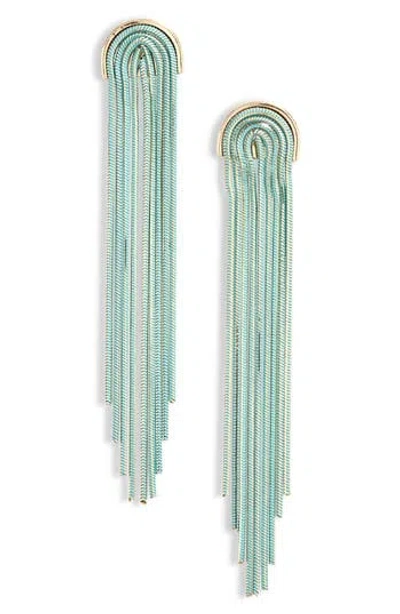 Nordstrom Rack Fringe Earrings In Blue
