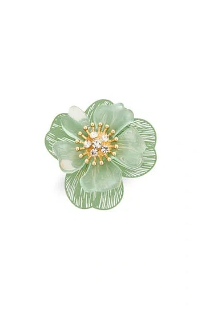 Nordstrom Rack Frosted Flower Cocktail Ring