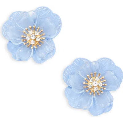 Nordstrom Rack Frosted Flower Stud Earrings In Multi