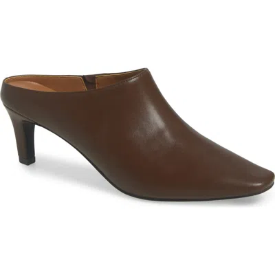 Nordstrom Rack Gaby Mule Pump In Brown Chocolate