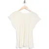 Nordstrom Rack Gathered Neck Top In White