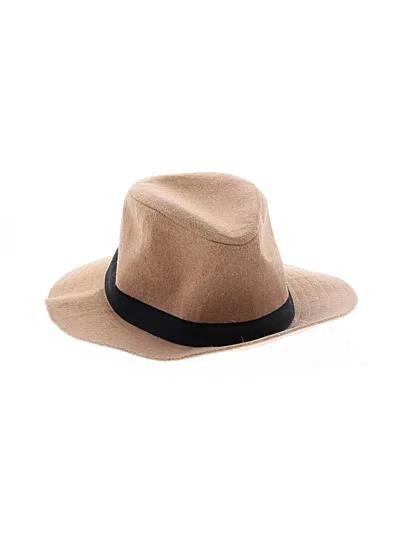 Pre-owned Nordstrom Rack Hat In Tan