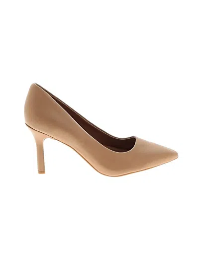 Pre-owned Nordstrom Rack Heels In Tan