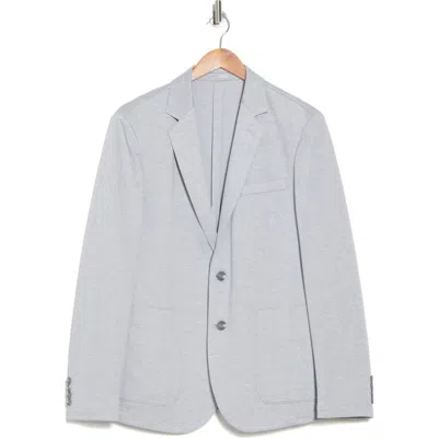 Nordstrom Rack Herringbone Sport Coat In Grey Lugo Texture