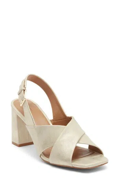 Nordstrom Rack Holland Heeled Sandal In Gold