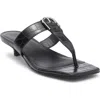 Nordstrom Rack Isabel Kitten Heel Sandal In Black