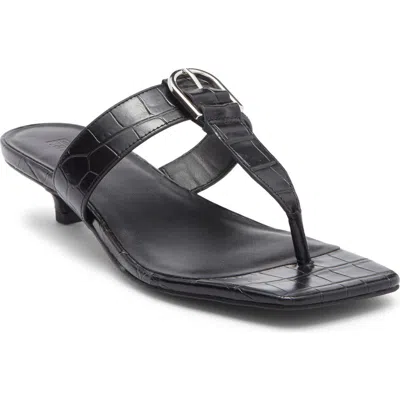 Nordstrom Rack Isabel Kitten Heel Sandal In Black