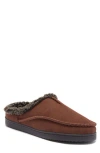 Nordstrom Rack Jack Faux Shearling Lined Clog Slipper In Brown Toffee