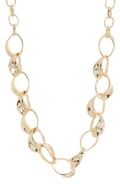 Nordstrom Rack Jumbo Oval Link Necklace In Gold