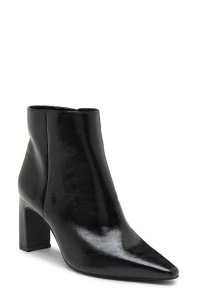 Nordstrom Rack Kelsey Block Heel Bootie In Black