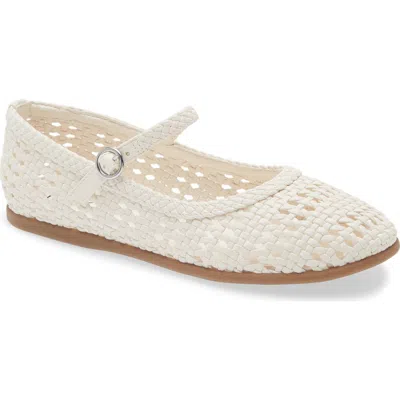 Nordstrom Rack Kids' Mary Jane Flat In White