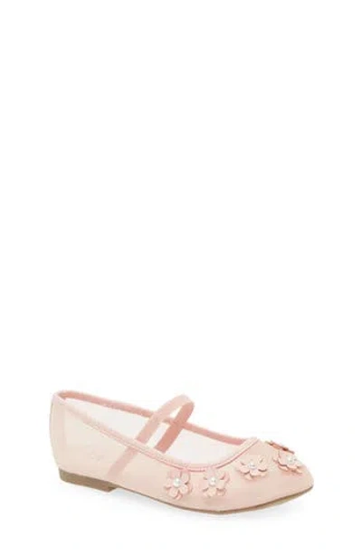 Nordstrom Rack Kids' Opal Mesh Ballet Flat In Pink