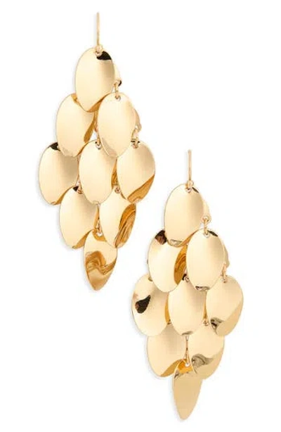 Nordstrom Rack Kite Drop Earrings In Gold