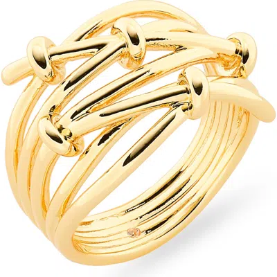 Nordstrom Rack Layered Knot Ring In Gold