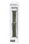 Nordstrom Rack Leather Apple Watch® Watchband In Green