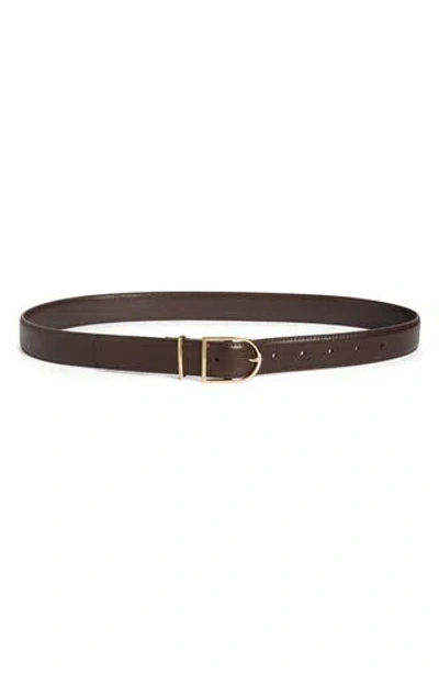 Nordstrom Rack Leather Belt In Blue