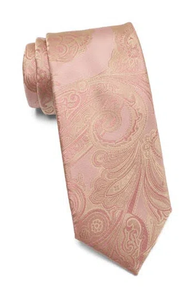Nordstrom Rack Lenox Paisley Silk Tie In Brown