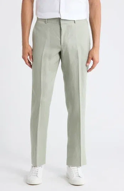 Nordstrom Rack Linen Suit Separates Dress Pants In Green