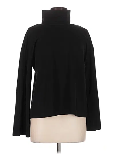 Pre-owned Nordstrom Rack Long Sleeve Turtleneck In Black