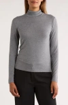 Nordstrom Rack Long Sleeve Turtleneck Top In Gray