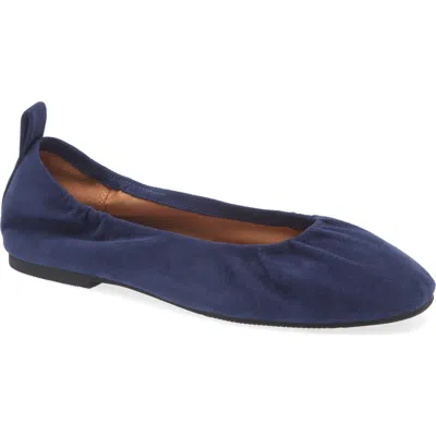 Nordstrom Rack Macie Ballet Flat In Navy Night