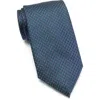 Nordstrom Rack Mercer Grid Cotton Tie In Blue