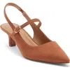 Nordstrom Rack Miranda Slingback Pump In Brown