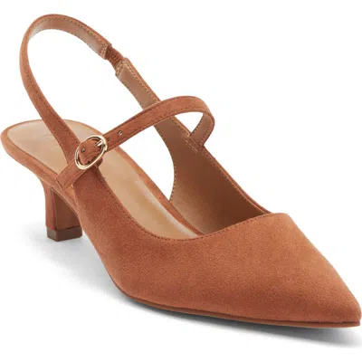 Nordstrom Rack Miranda Slingback Pump In Brown