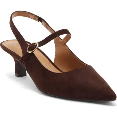 Nordstrom Rack Miranda Slingback Pump In Brown