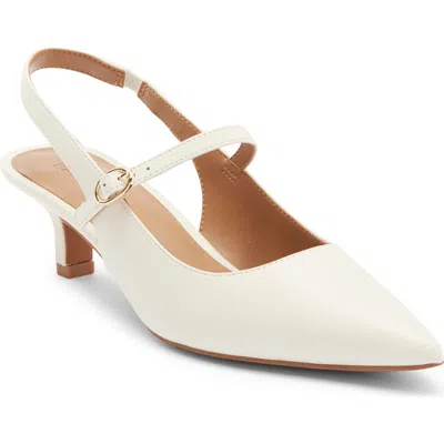 Nordstrom Rack Miranda Slingback Pump In White