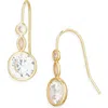 Nordstrom Rack Mixed Shape Cubic Zirconia Drop Earrings In Gold