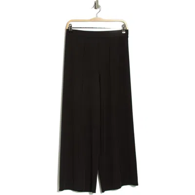 Nordstrom Rack Modal Blend Pull-on Wide Leg Pants In Black