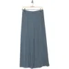Nordstrom Rack Modal Blend Pull-on Wide Leg Pants In Blue Slate