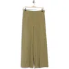 Nordstrom Rack Modal Blend Pull-on Wide Leg Pants In Green Sorrel