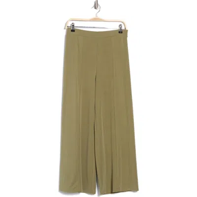 Nordstrom Rack Modal Blend Pull-on Wide Leg Pants In Green Sorrel