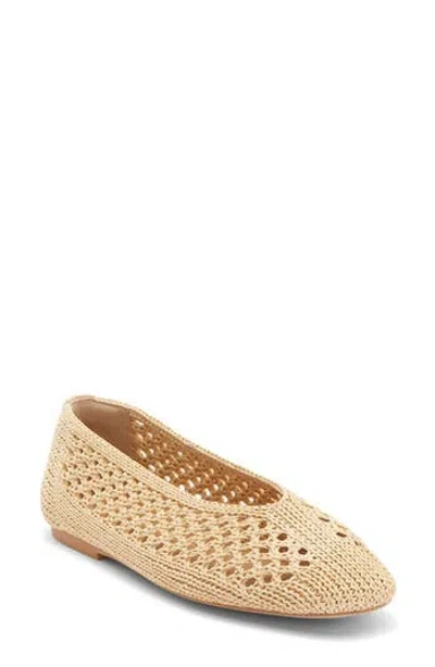 Nordstrom Rack Monroe Weave Flat In Yellow
