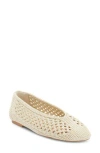 Nordstrom Rack Monroe Weave Flat In Neutral