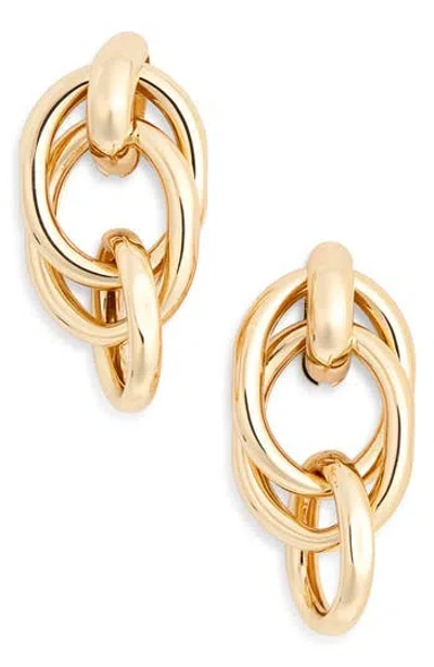 Nordstrom Rack Multi Ring Hoop Earrings In Gold