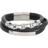 Nordstrom Rack Multirow Chain Link Bracelet