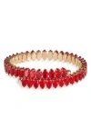 Nordstrom Rack Navette Coil Bracelet In Red