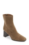 Nordstrom Rack Normandy Square Toe Boot In Olive Tuscany