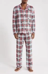 Nordstrom Rack Nutcracker Notch Collar Pajamas In Multi