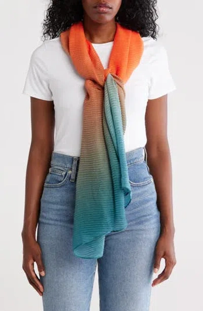Nordstrom Rack Ombré Pleated Wrap Scarf
