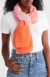 Nordstrom Rack Ombré Pleated Wrap Scarf