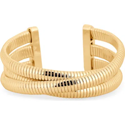 Nordstrom Rack Omega Chain Cuff Bracelet In Gold