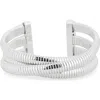 Nordstrom Rack Omega Chain Cuff Bracelet In Metallic