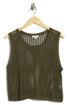 Nordstrom Rack Open Knit Tank In Multi